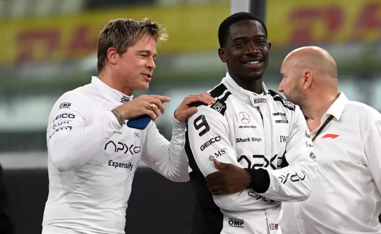 Brad Pitt llega a México para promocionar su película ‘F1’