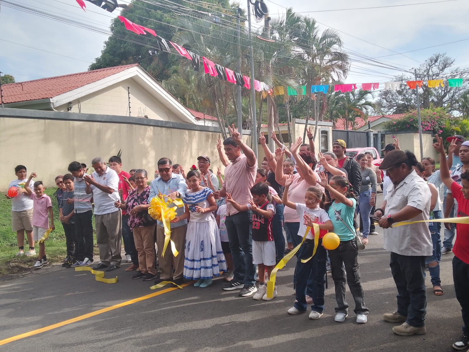 Obra vial en Las Cuarezmas cambia la calidad de vida de 287 familias
