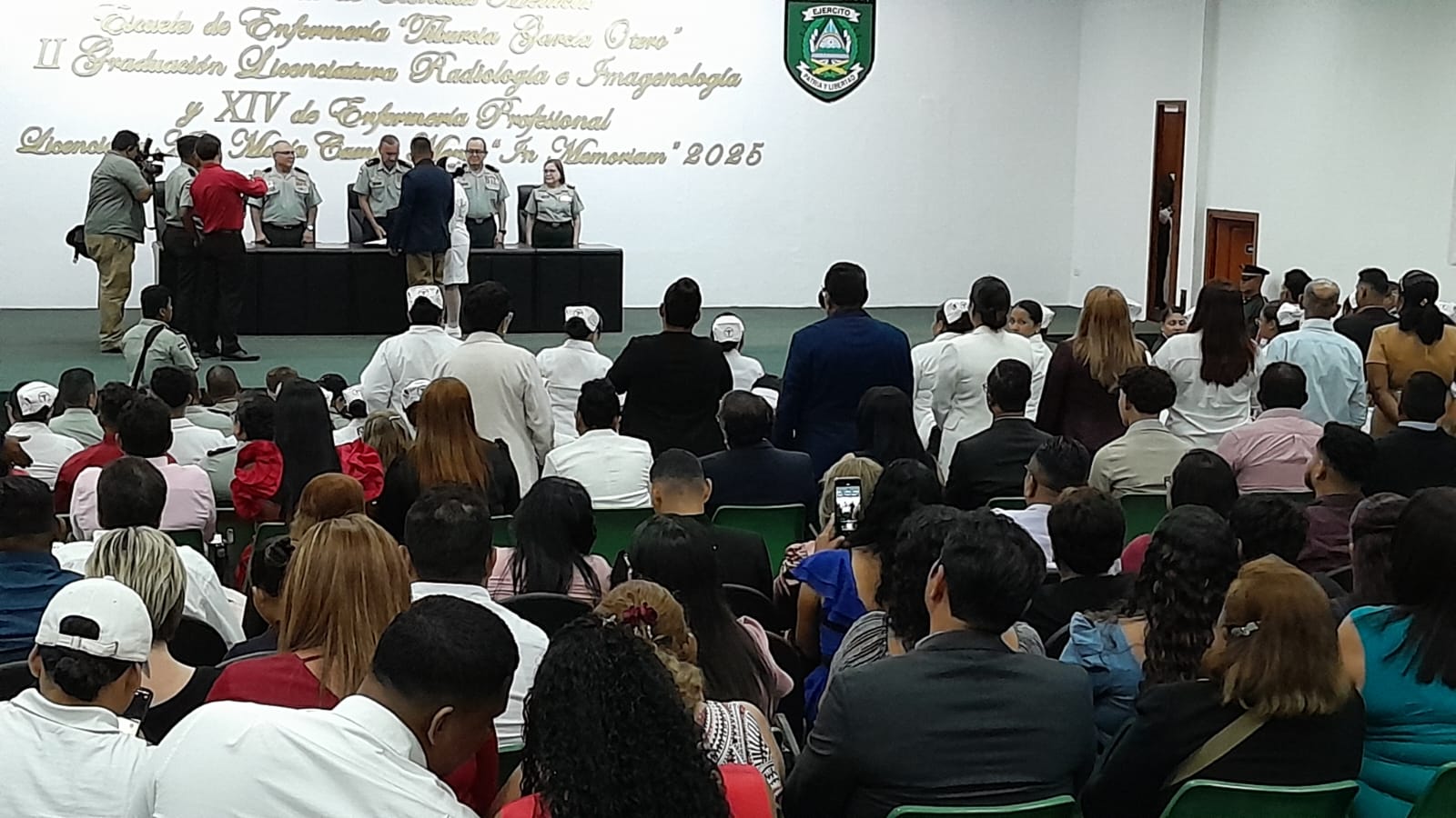 Ejército de Nicaragua gradúa a 55 profesionales en medicina