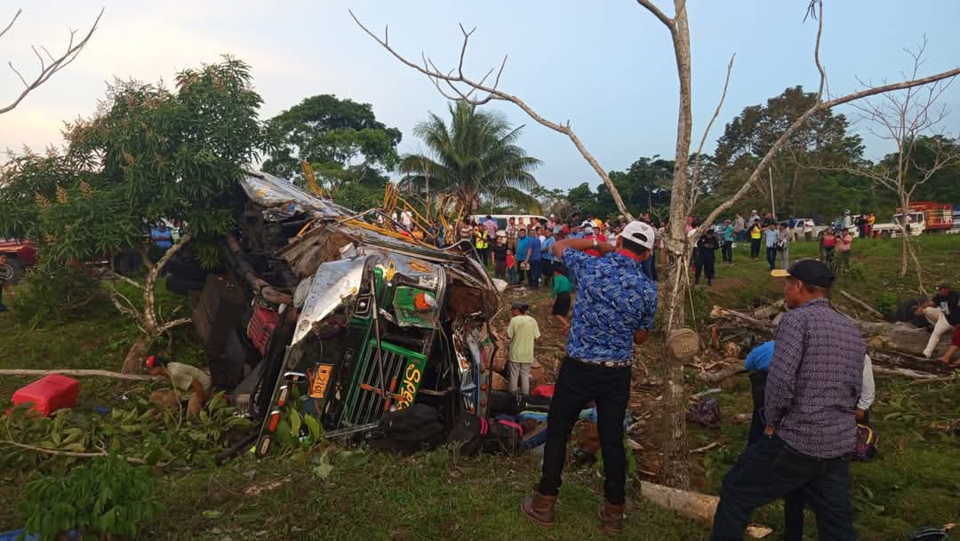 Tragedia vial deja al menos tres fallecidos y varios lesionados en la ruta Managua – Bonanza