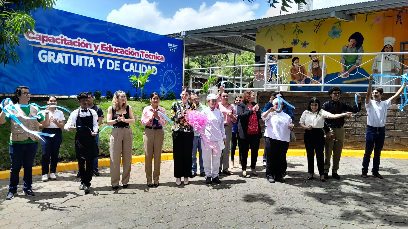 Inauguran el centro técnico número 71 en Managua para atender a 2,500 protagonistas