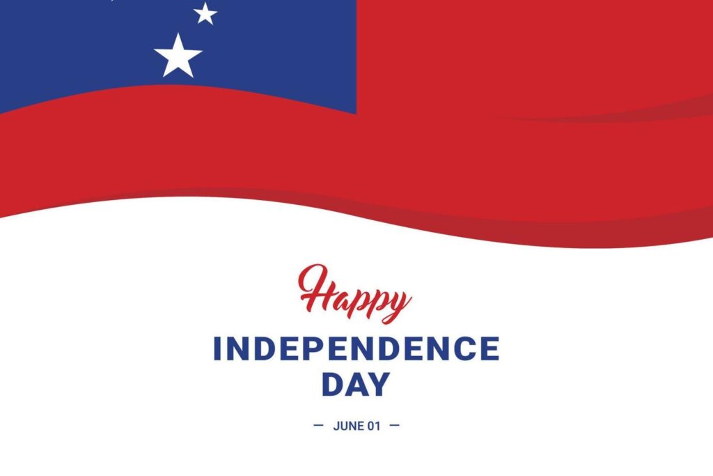 Copresidentes de Nicaragua saludan y felicitan por los 63 años de independencia de Samoa