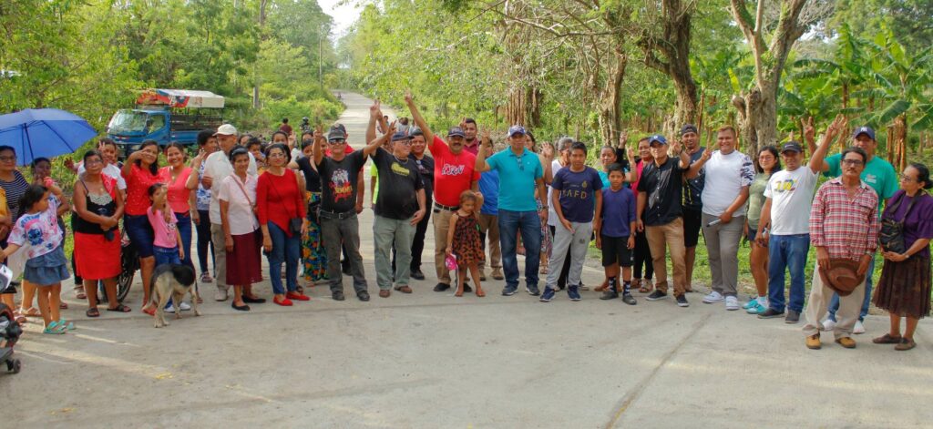 Nueva calle facilita accesos, turismo y traslado de la producción en la comunidad Balgüe