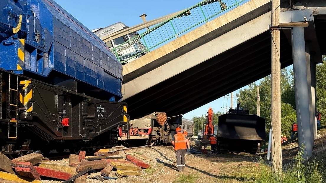 Gobernador de Briansk: El puente fue volado