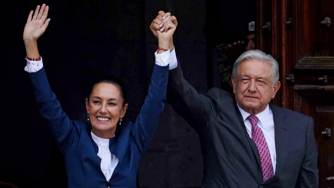 “A la gente le dio mucho gusto”: Sheinbaum celebra reaparición en público de López Obrador
