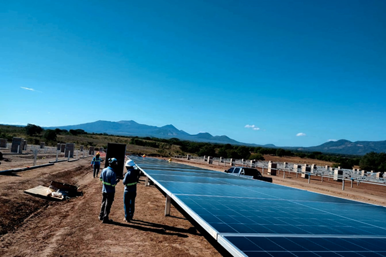 Inicia la construcción de la planta fotovoltaica Enesolar 3 en Nindirí
