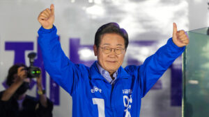 El opositor Lee Jae-myung se proclama ganador de las presidenciales de Corea del Sur