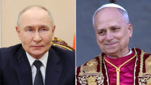 Putin mantiene una conversación telefónica con el papa León XIV