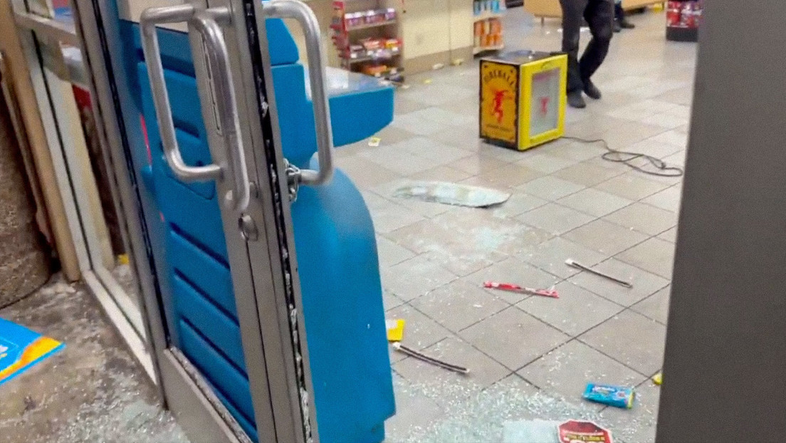 Así quedó una tienda de Los Ángeles tras ser saqueada durante los desmanes