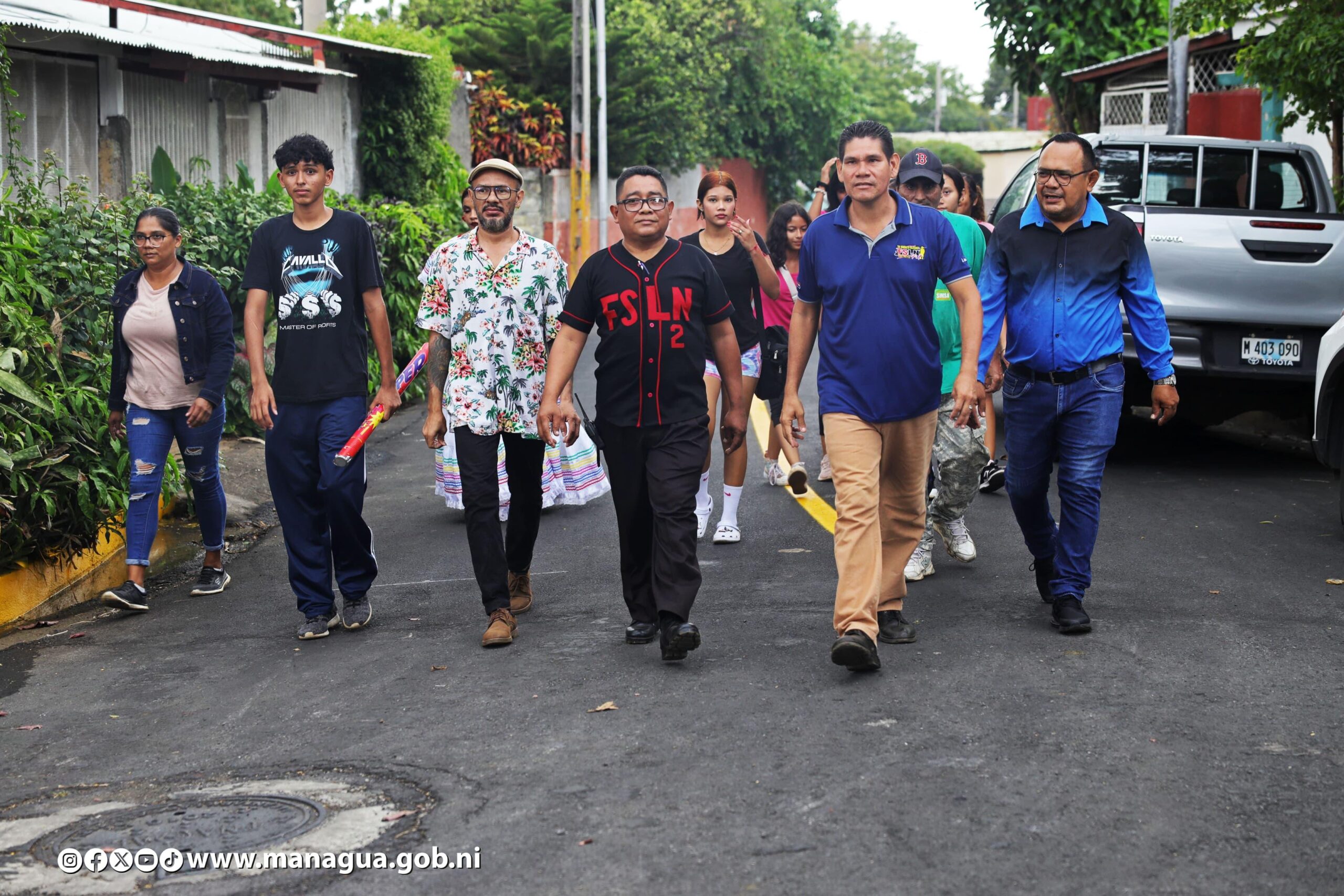 Icónica Colonia Managua tiene más vías rehabilitadas