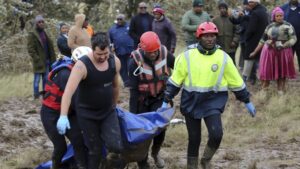 nevadas en Sudáfrica