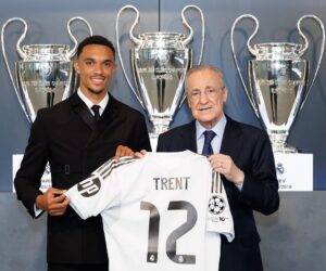 Trent Alexander-Arnold es presentado por el Real Madrid