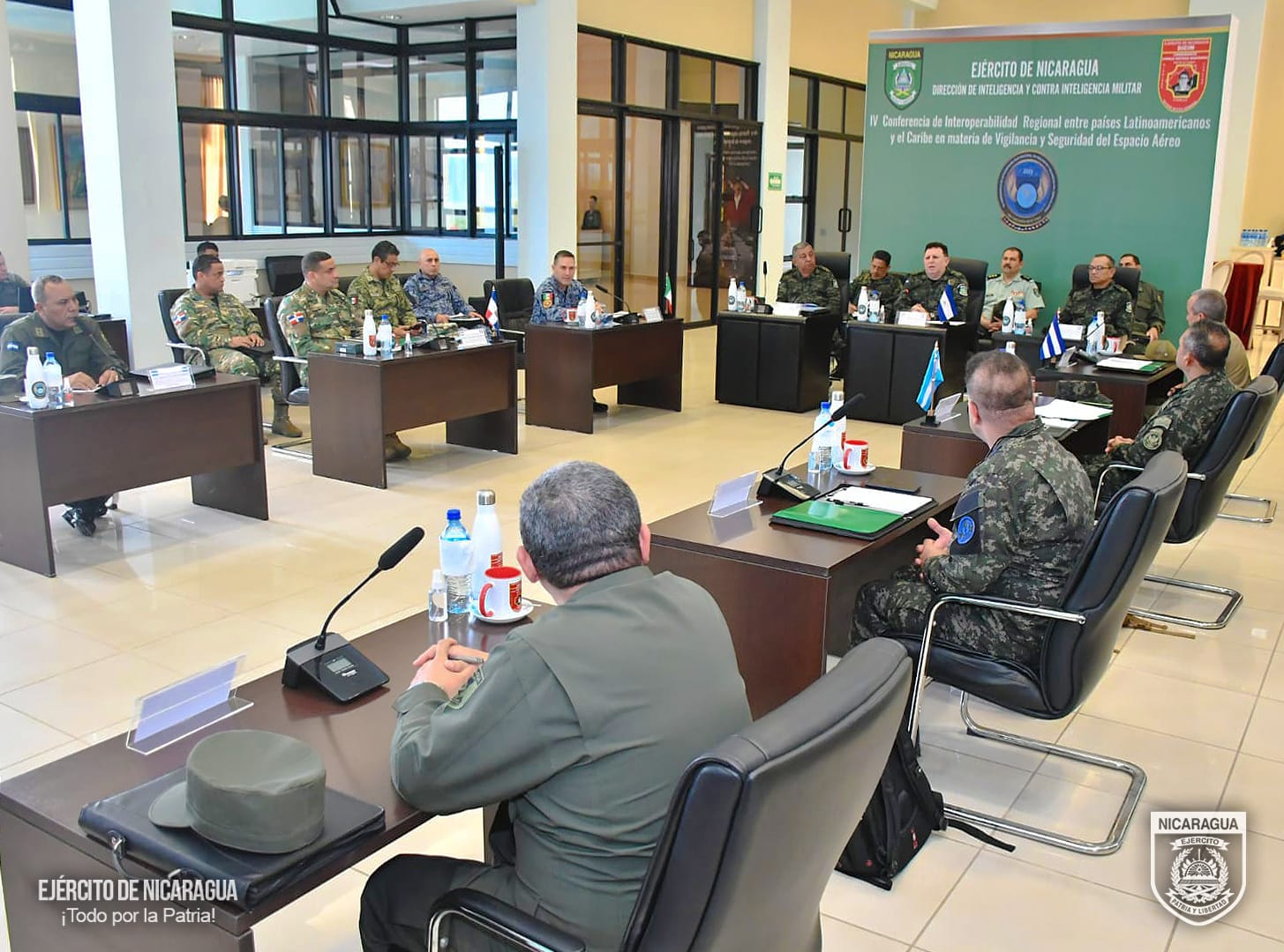 Ejército de Nicaragua desarrolla la IV Conferencia de Interoperabilidad Regional en Managua