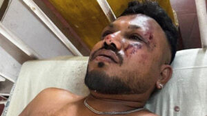 un sobreviviente dentro del Boeing