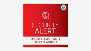 EE.UU. emite una alerta