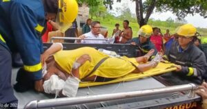 quemaduras sufrió una embarazada