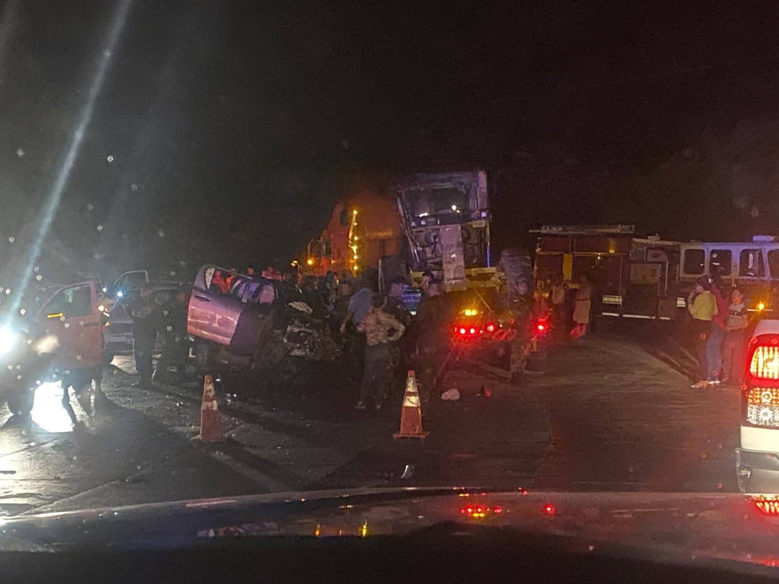 Cuatro militares fallecen en terrible tragedia vial en Boaco