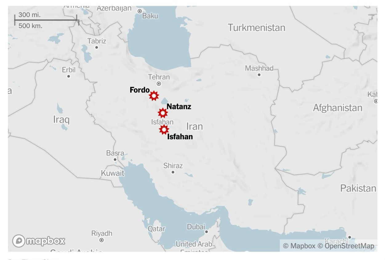 Irán afirma que uranio enriquecido había sido retirado con antelación de sus instalaciones nucleares