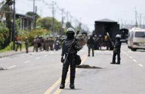 brutal represión en Panamá