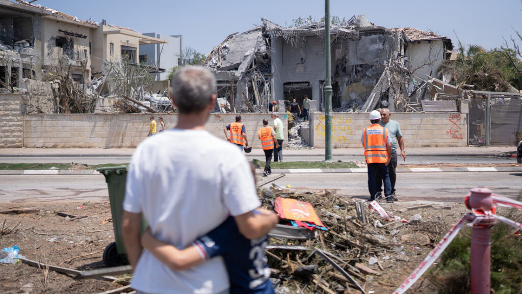 Israel fue "golpeado