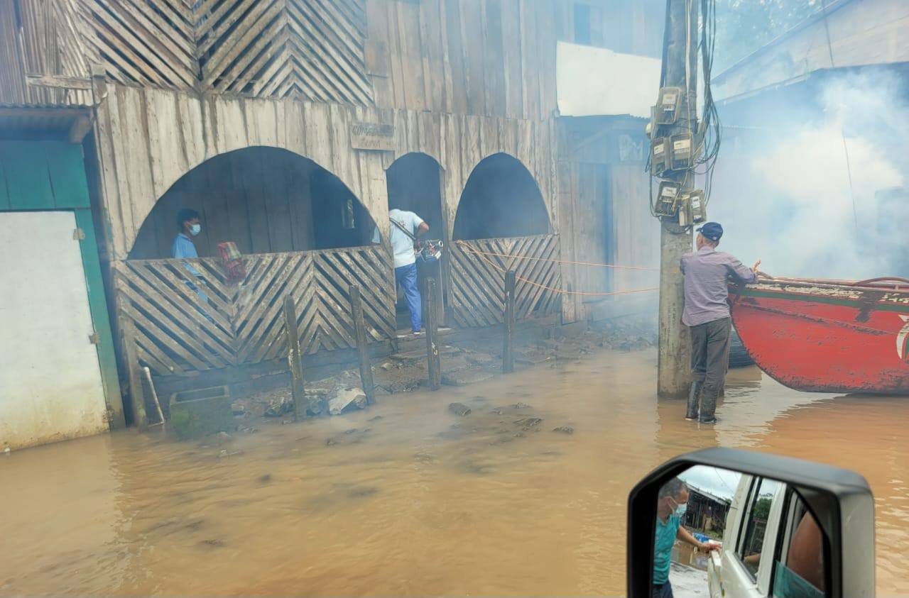MINSA moviliza brigadas a comunidades anegadas para prevenir la leptospirosis