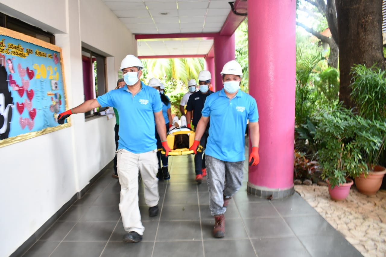 Nicaragüenses fortalecen preparación ante emergencias durante el II Ejercicio Multiamenazas
