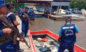 Ejército de Nicaragua decomisa marihuana en el Caribe Sur