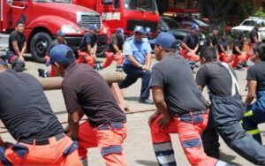 Bomberos en continuo fortalecimiento de capacidades de respuesta a las emergencias de la población