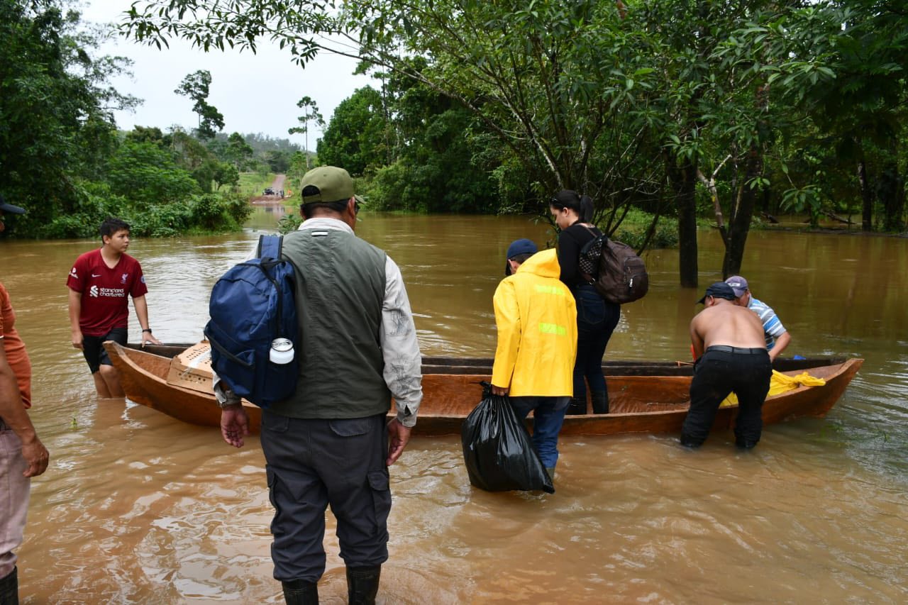 Comupred constata afectaciones por las lluvias en comunidades originarias del Caribe Sur