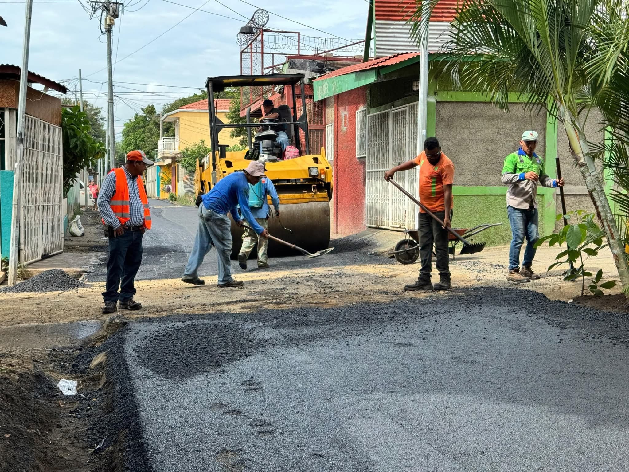 Calles para el Pueblo sigue beneficiando a familias del Distrito VII de Managua