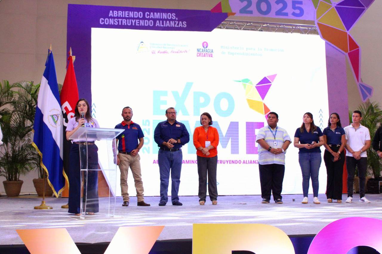 Con un millón de córdobas en ventas cerró la Expopyme 2025