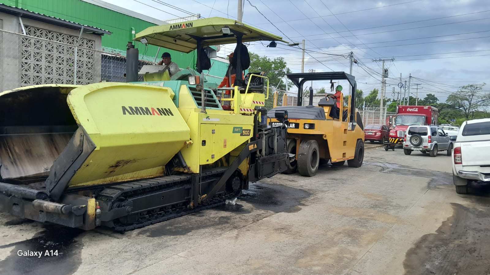 Pobladores del Distrito I de Managua beneficiados con más calles nuevas