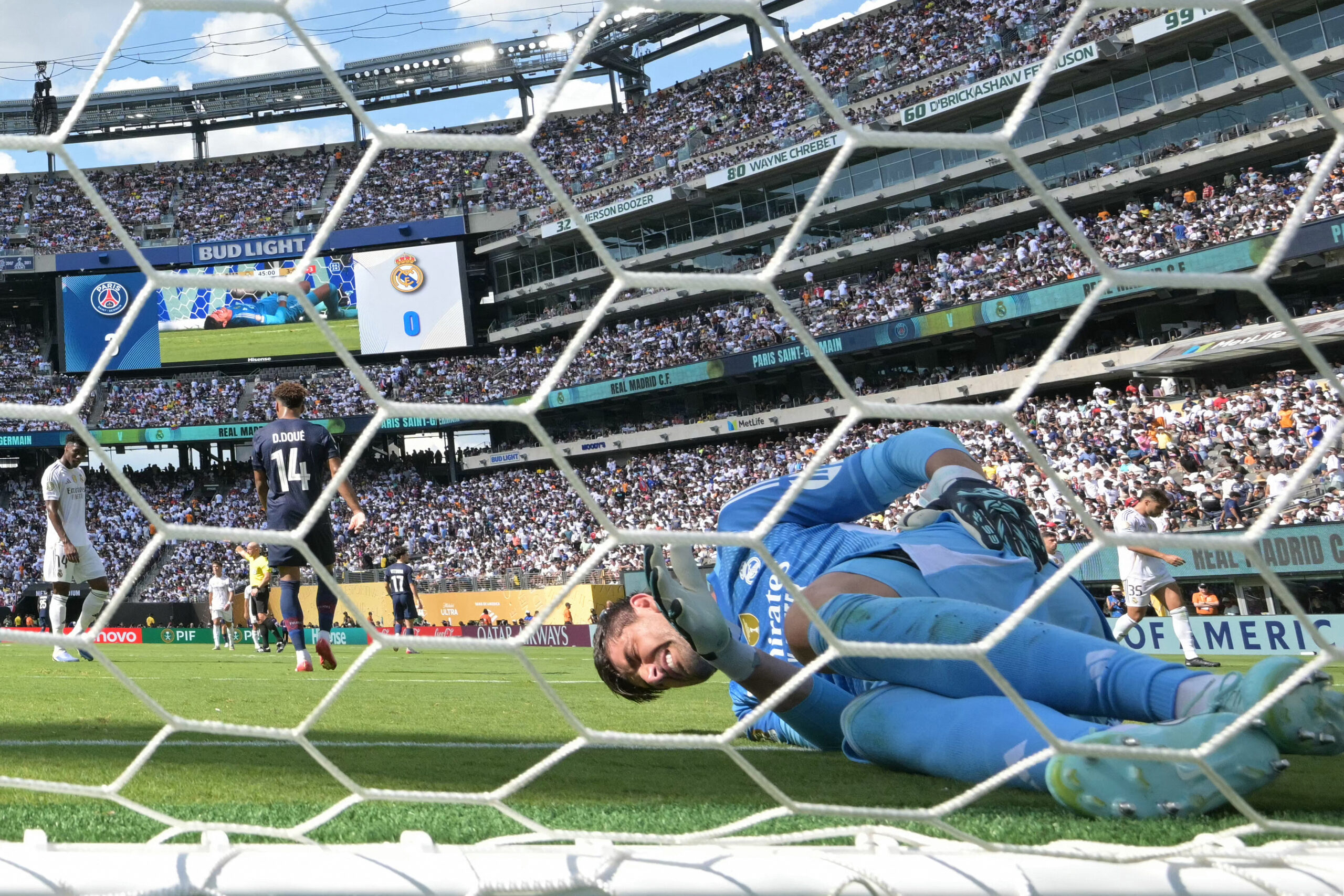 Real goleada: PSG acabó con el Madrid y jugará la final del Mundial