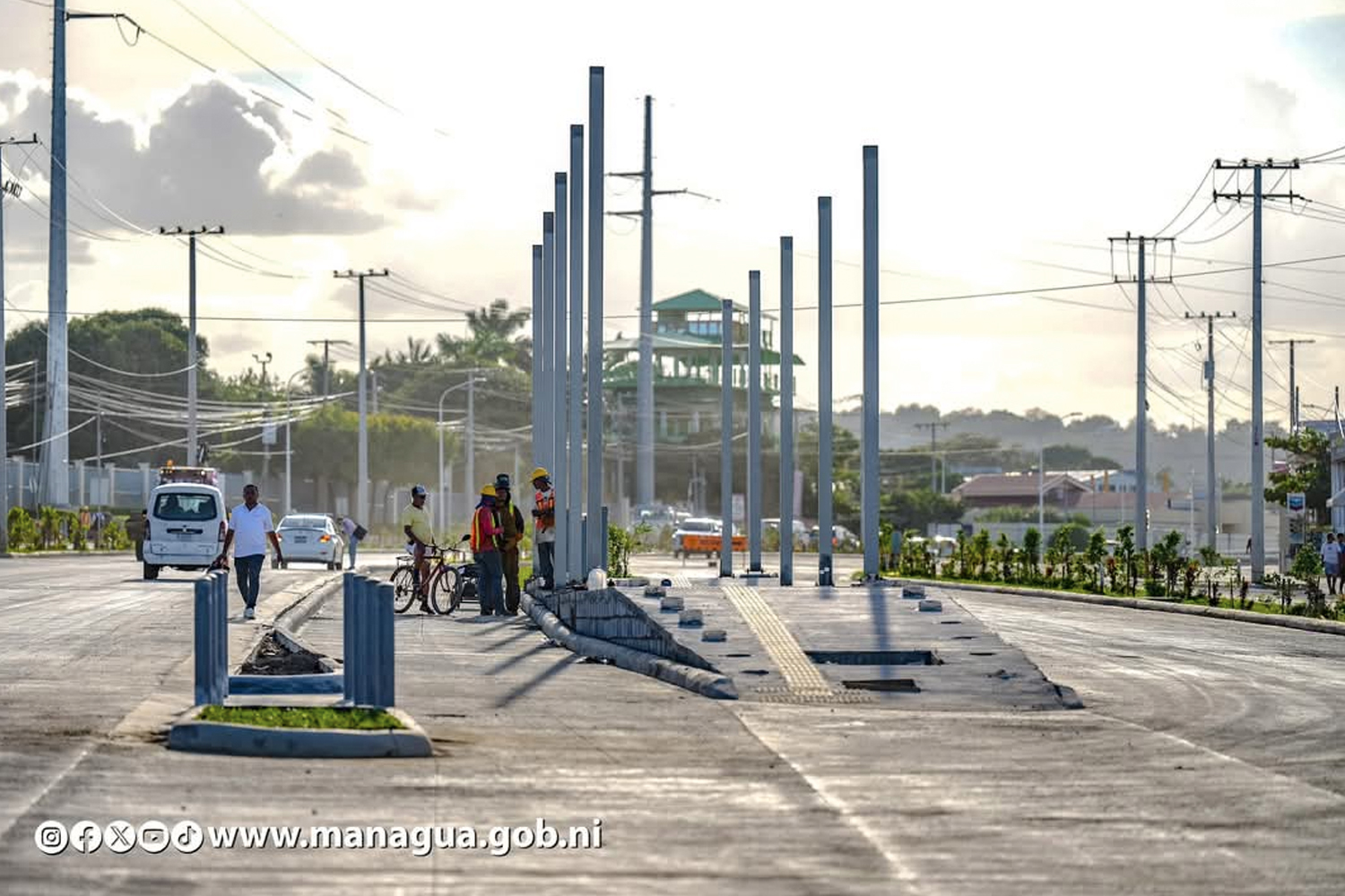 Tramo I de la Pista Héroes de la Insurrección alcanza 92% de avance en su construcción