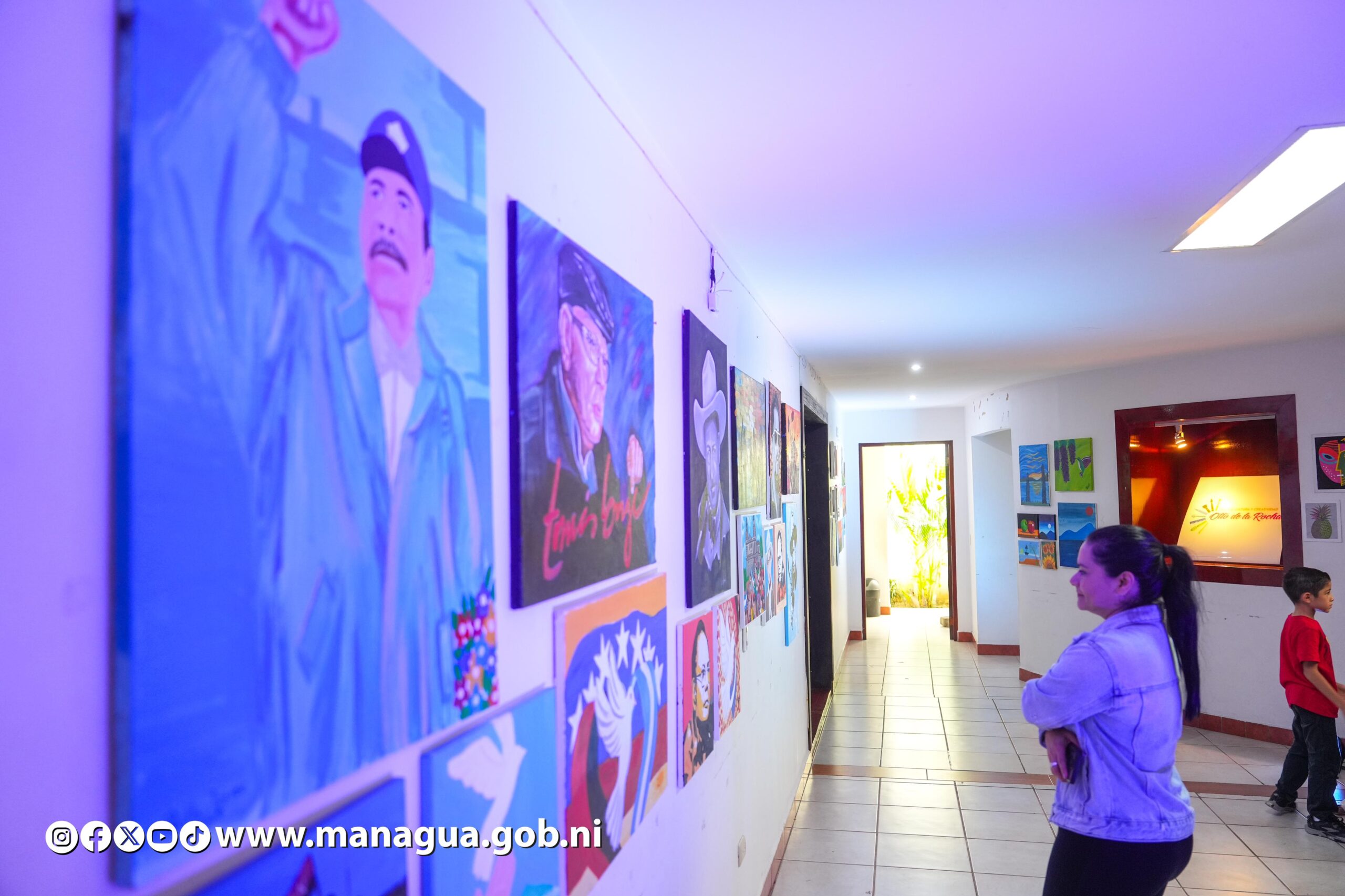 Inauguran en Managua la expo feria Colores de la Victoria en homenaje a la Revolución