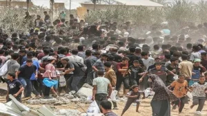 Nuevo ataque de Israel a centro de ayuda en Gaza deja más de 30 palestinos muertos