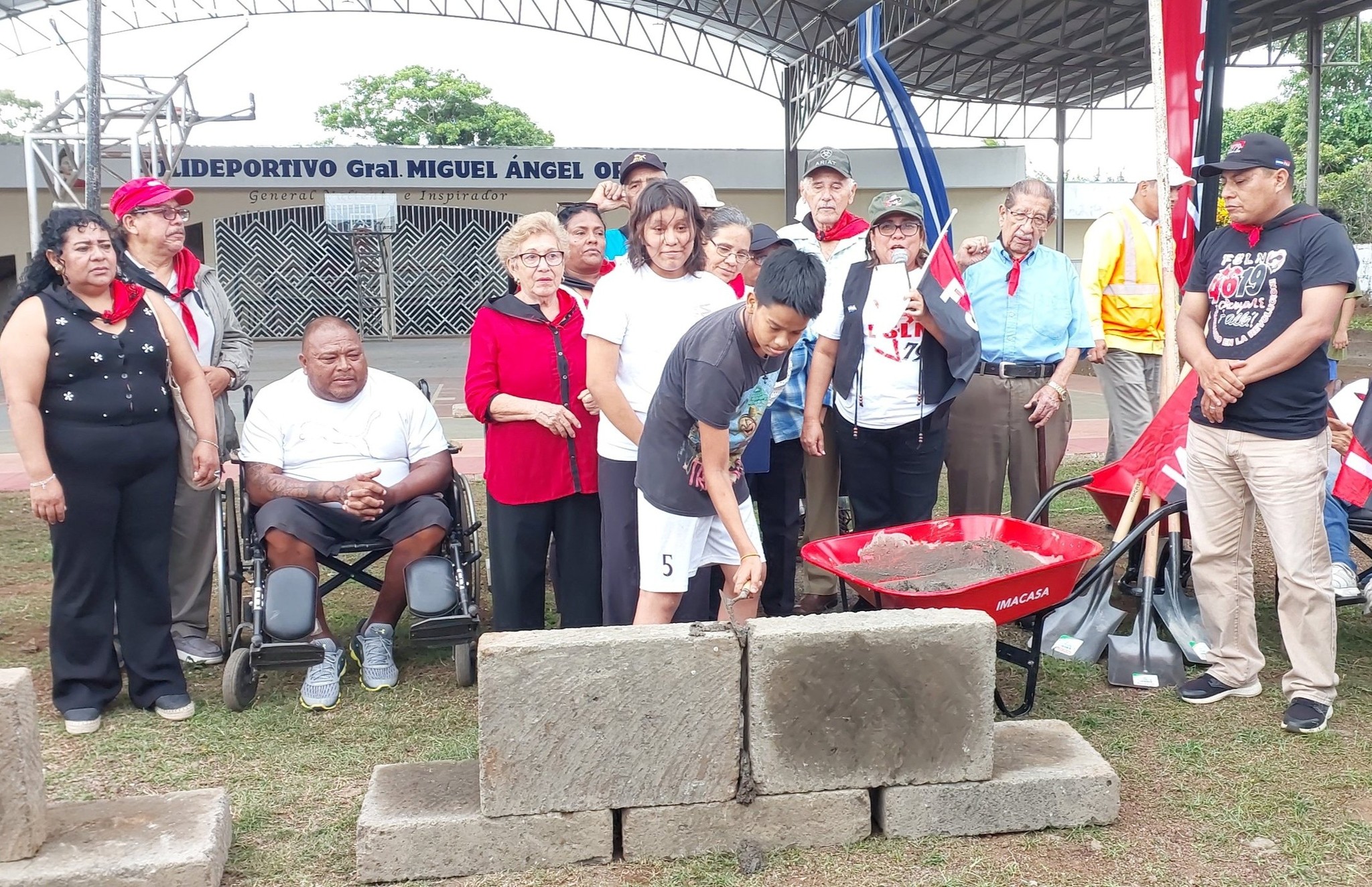 Invierten C$10 millones en la construcción de la cuarta etapa del polideportivo de Carazo