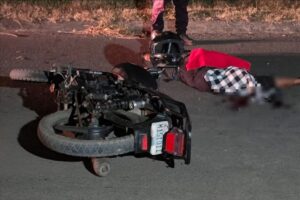 Motorizado se estrella y pierde la vida por el mercado El Mayoreo