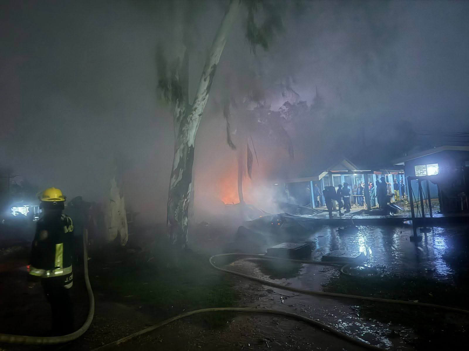 Alcaldía de Puerto Cabezas emite informe sobre incendio en hospital Nuevo Amanecer
