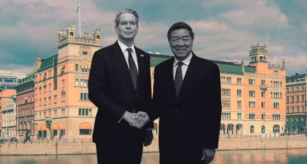 EEUU y China reanudan negociaciones comerciales en Estocolmo