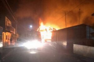 Negocio queda reducido a cenizas en Ometepe