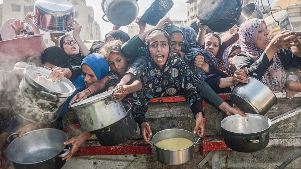 a hambruna en Gaza ha causado ya 175 muertos