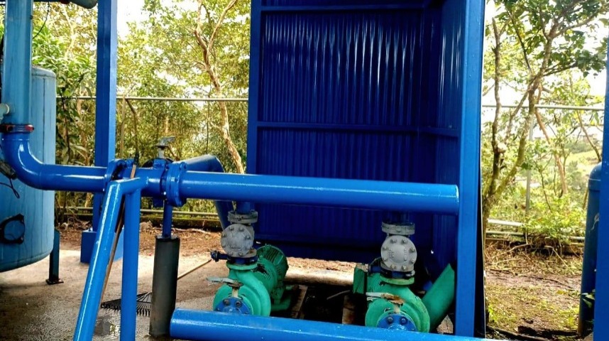 Enacal culmina proyecto de mantenimiento de planta potabilizadora en Chontales