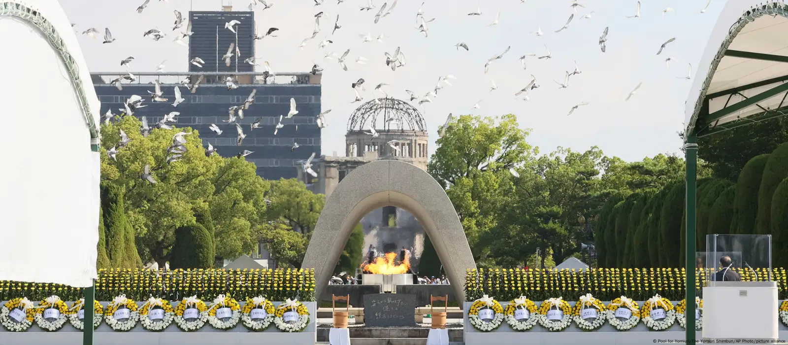 Nicaragua participa en el acto para recordar a las víctimas de la bomba atómica en Nagasaki