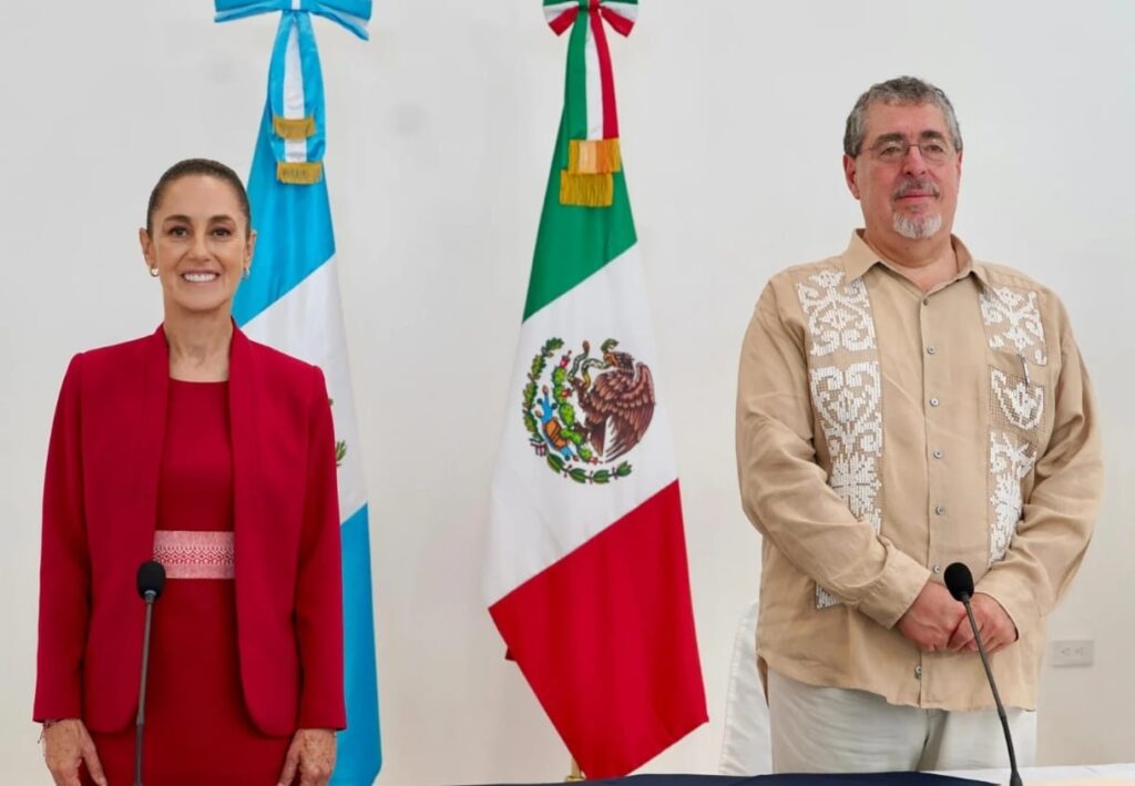 Sheinbaum anuncia acuerdos en materia de seguridad y migración con Guatemala