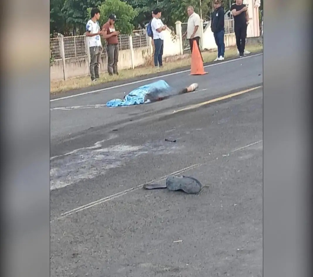 Motorizado pierde la vida al ser impactado por un camión en Matagalpa