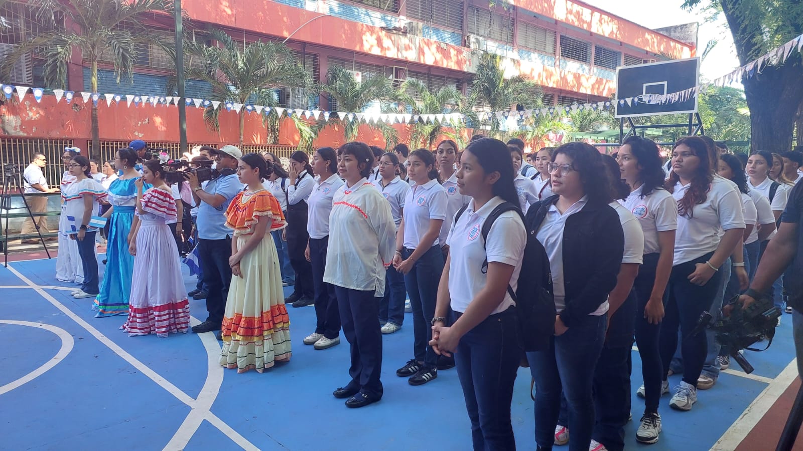 Centros técnicos de Managua lanzan jornada patria Todos Somos San Jacinto