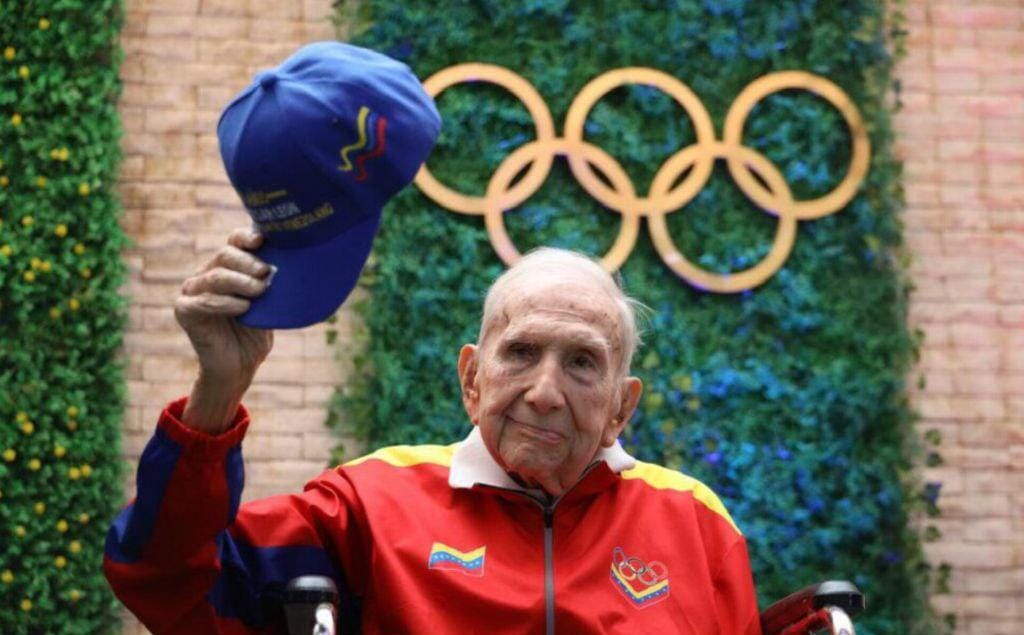 Fallece a los 100 años el primer atleta venezolano en llegar a unos Juegos Olímpicos