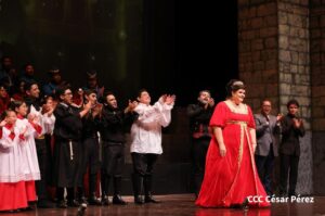 Sala Mayor del Teatro Rubén Darío se engalana con la Tosca de la II Temporada Lírica INCANTO