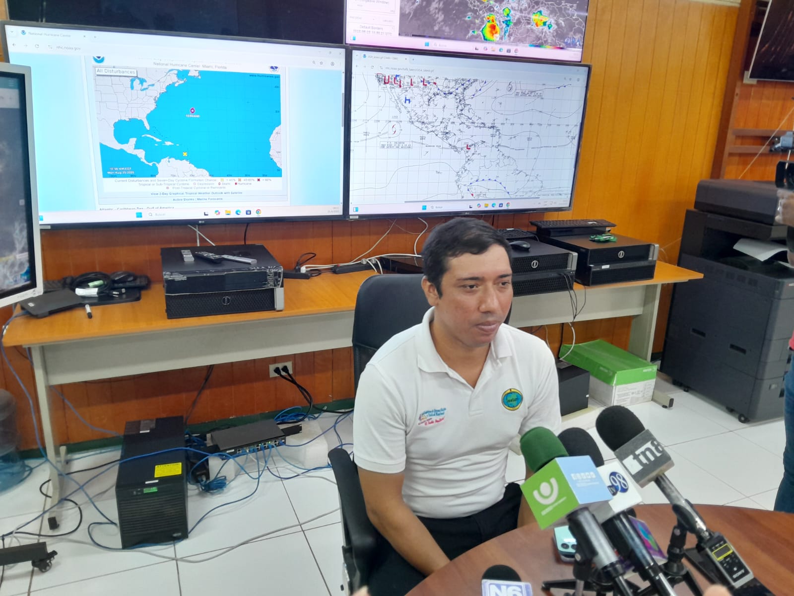 Pronostican ambiente caluroso y lluvias por el paso de dos ondas tropicales en Nicaragua